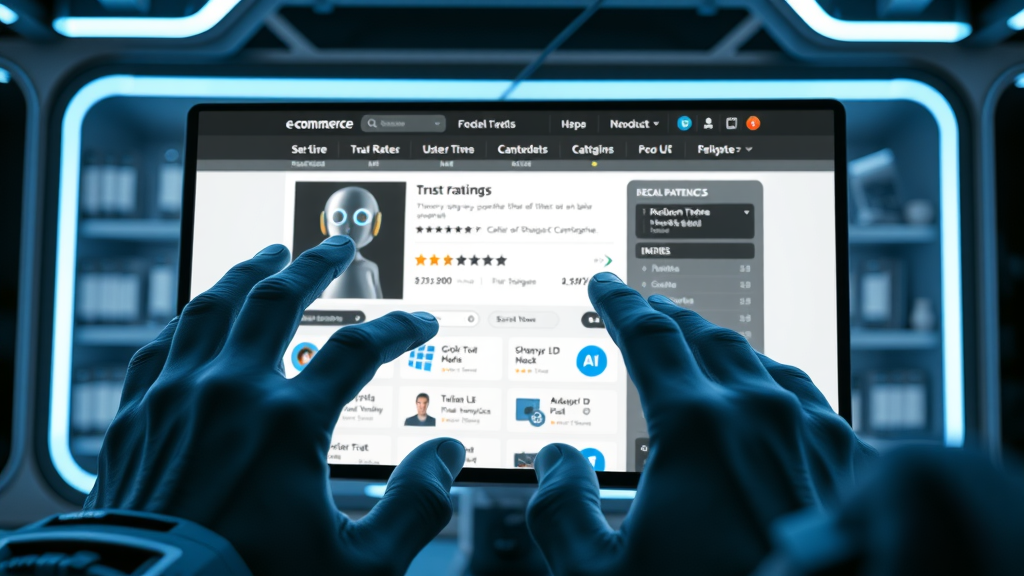 E-commerce product page featuring user ratings, trust badges, and real-time purchase activity to showcase social proof