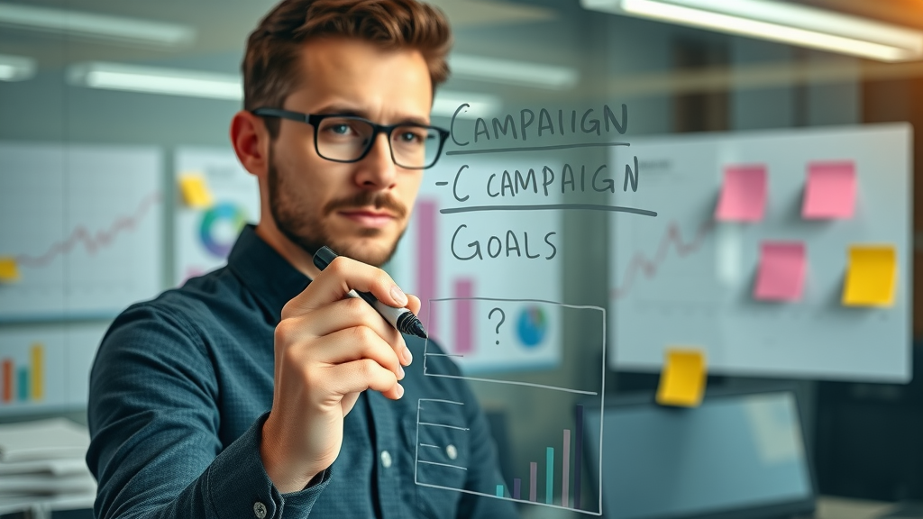 paid advertising strategy setting campaign goals