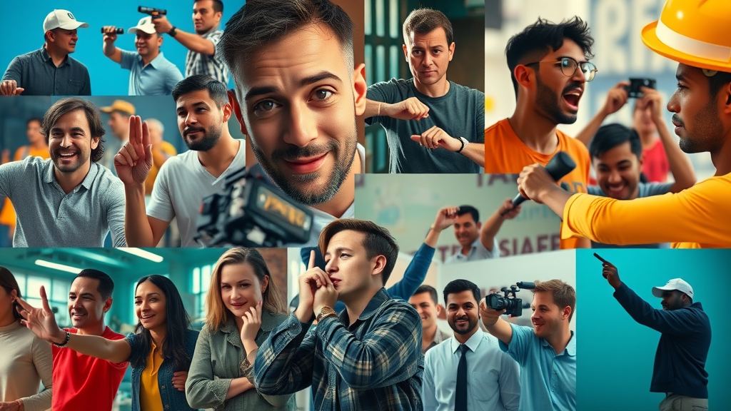 collage of iconic video ad campaigns from top brands, demonstrating creativity and standout moments in video advertising