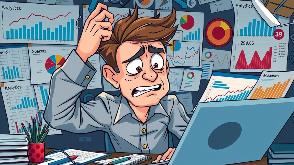 analyst struggling with social media engagement metrics misinterpretation and confusion