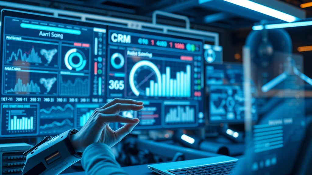 cutting-edge CRM software AI-driven lead scoring analytics lead generation