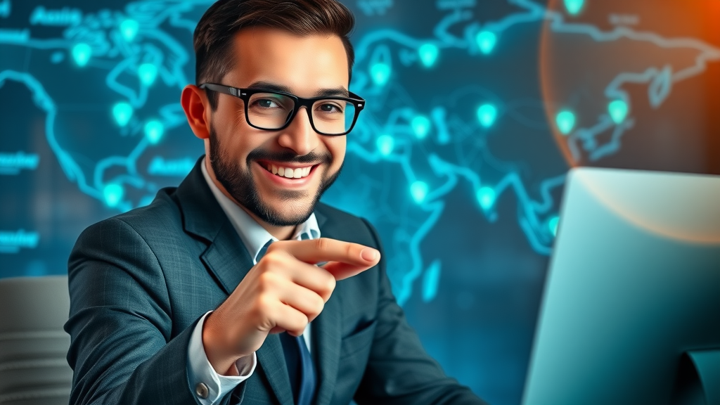 google business profile diligent business owner comparing paper documents digital profile office files plants