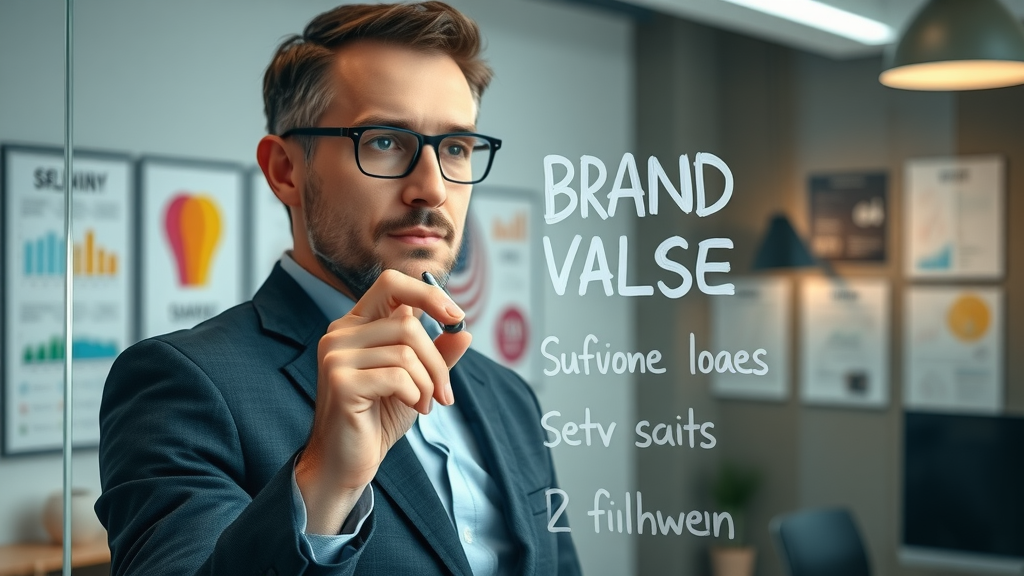 brand manager brand values messaging office brand storytelling through video