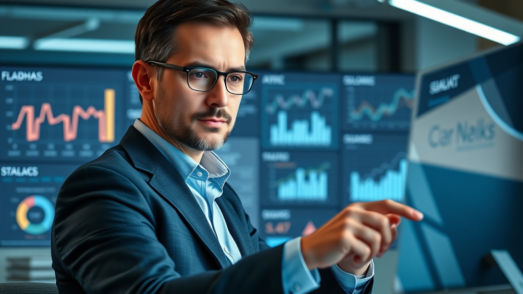 reviewing high-value leads digital CRM dashboard lead generation