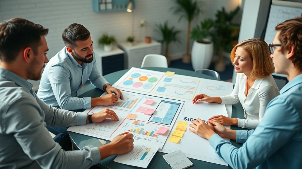 customer journey map teamwork brainstorming conversion funnel stages