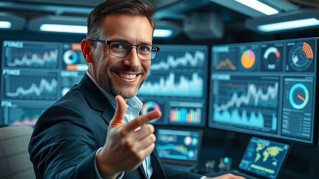 conversion rate optimization marketer conducting A/B test with analytics dashboards