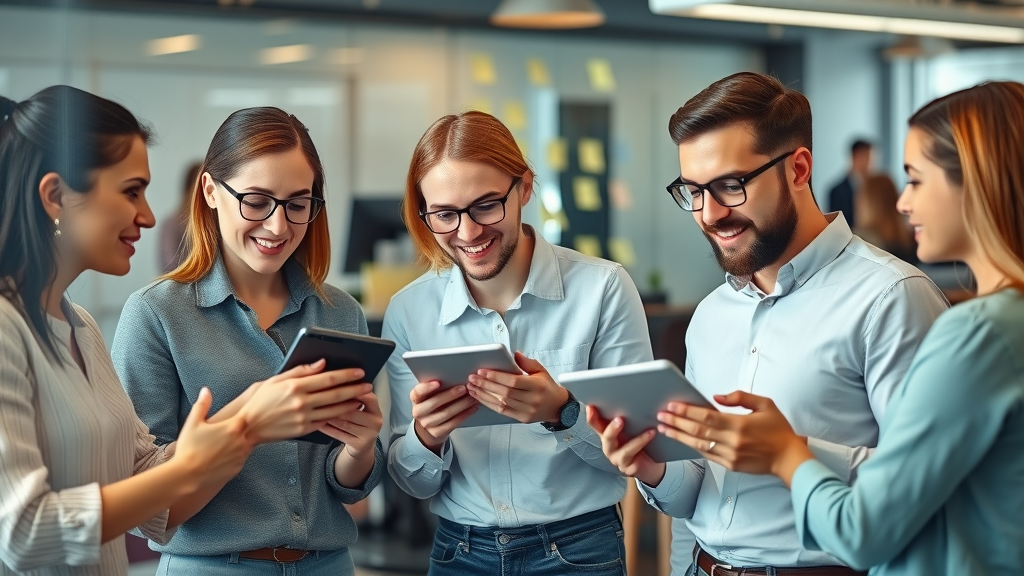 marketing team analyzing customer feedback to improve journey map - customer feedback
