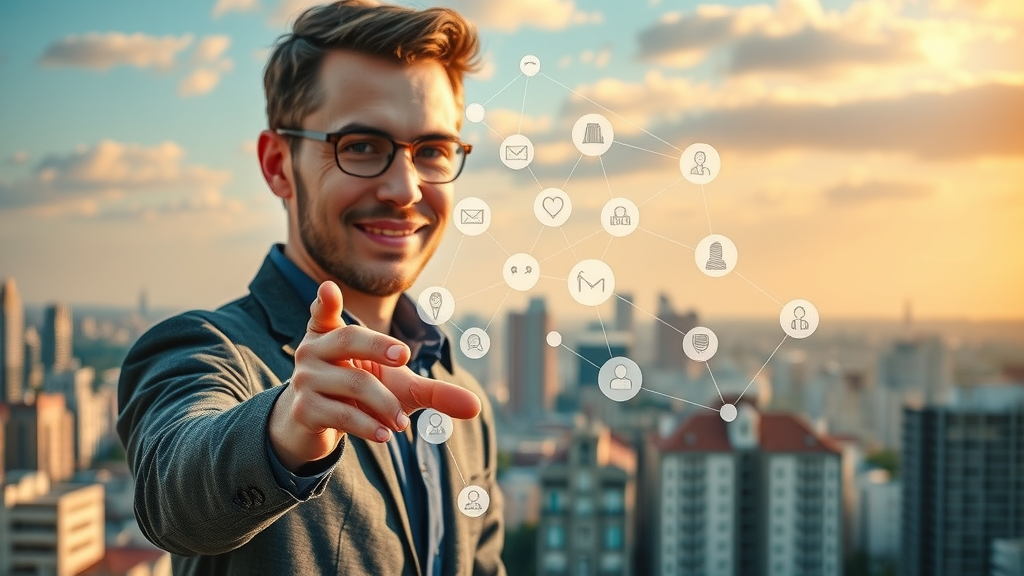 local citation nap consistency local seo network small businesses business icons digital map overlays