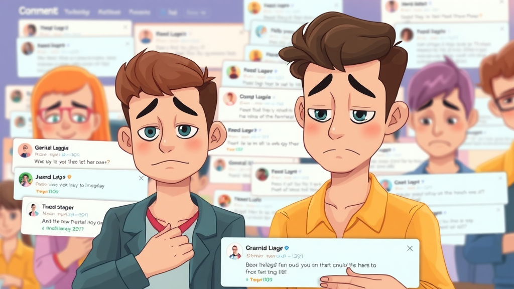 user experience - online forum sad users posting negative brand reviews and feedback