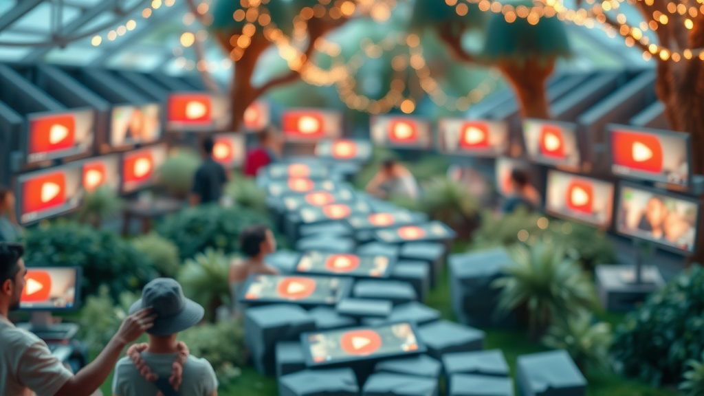 YouTube algorithm - maximizing session time with playlists and end screen elements, viewers dynamically engaging with related content
