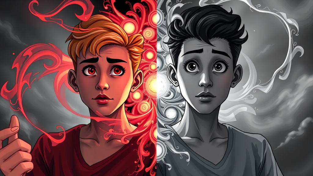 side-by-side illustration of TikTok myths vs. realities – creators pondering TikTok algorithm strategies