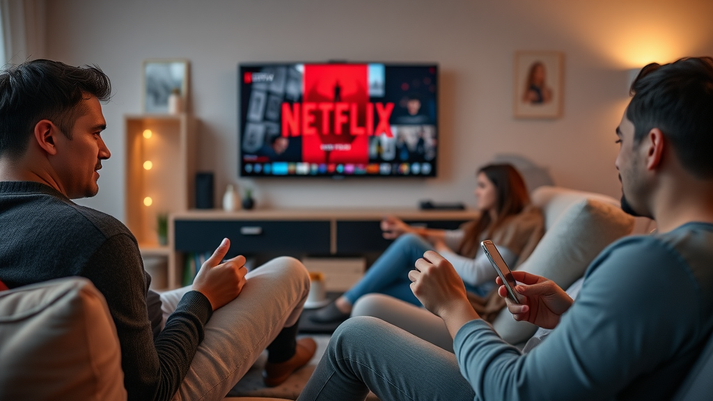netflix algorithm users on tv tablet phone family multi device personalized recommendation dynamic setup