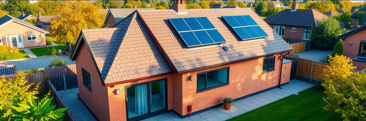 Chesterfield building services modern home solar panels installation