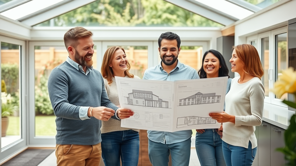 Successful planning permission management for kitchen extension project