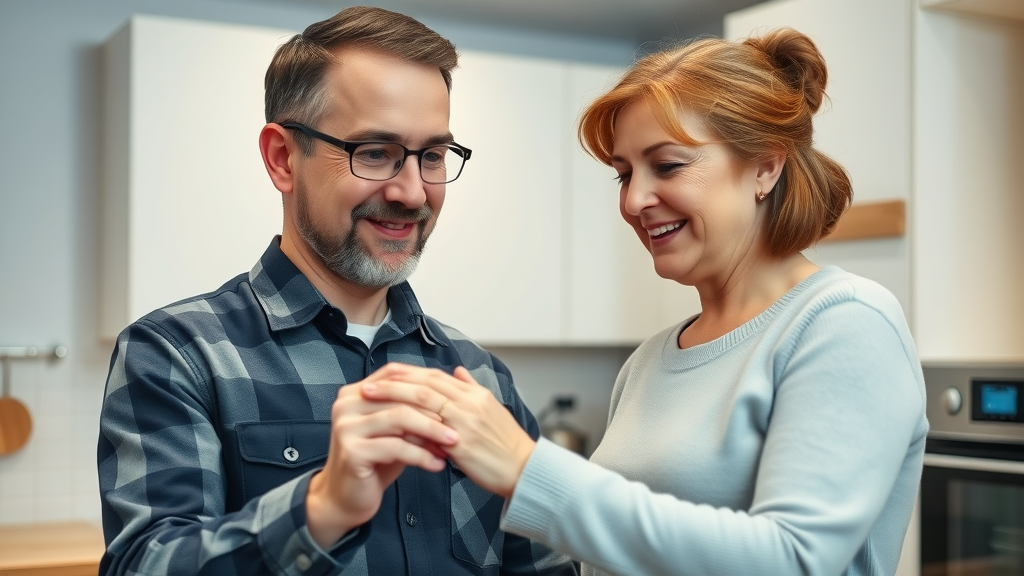 Expert demonstrating new gas boiler system ensuring optimal installation and comfort