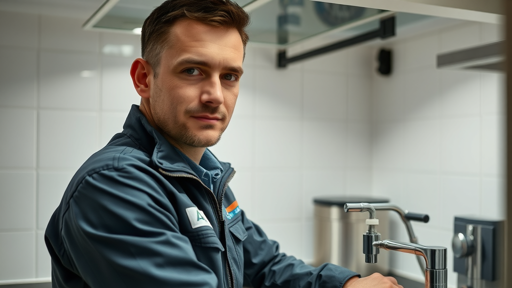 Professional gas safe engineer servicing kitchen gas pipes for home safety